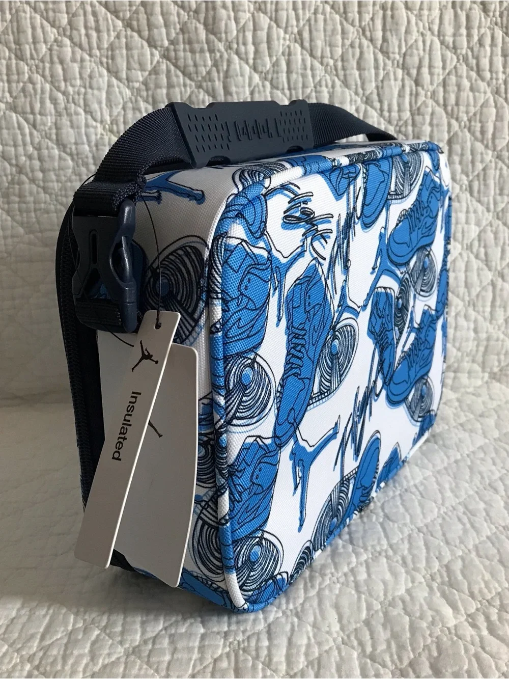 Nike Air Jordan Lunch Pack Box Bag Insulated Jumpman Midnight Blue 9A0542-J45